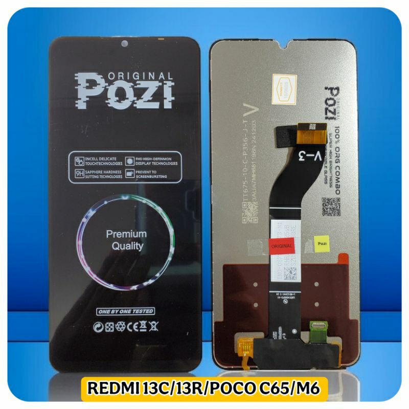 lcd ts touchscreen xiaomi redmi 13c/13R/poco c65