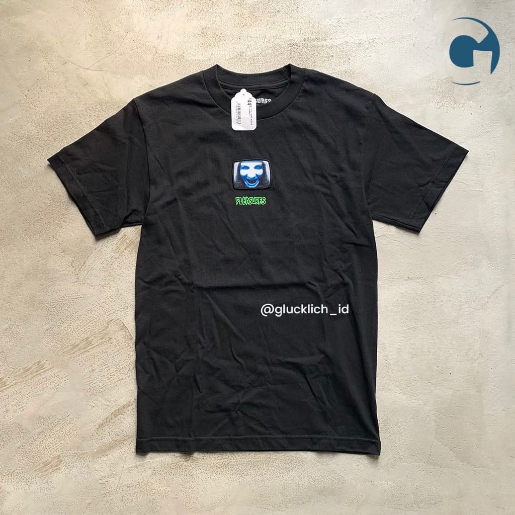 Pleasures, x Marilyn Manson TV Tee in Black