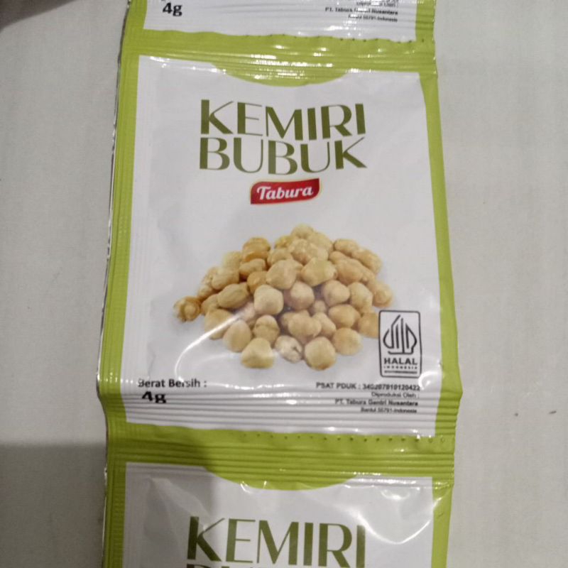 

TABURA KEMIRI BUBUK sachet 1'S