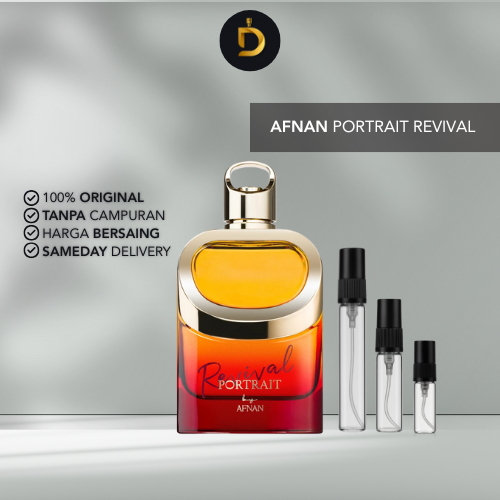 Decant Afnan Portrait Revival Extrait De Parfum For Men & Women