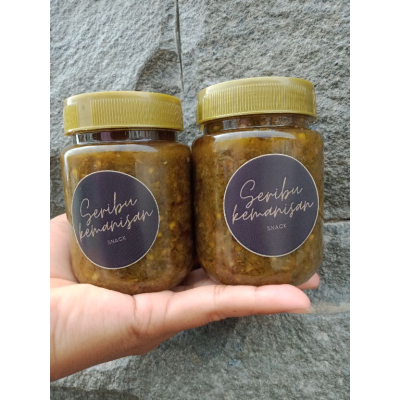 

sambal ijo pedas premium 185gr / sambal ijo seribu Kemanisan