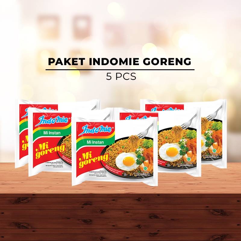 

Indomie Mi Goreng Original 85gr – 5 Pcs