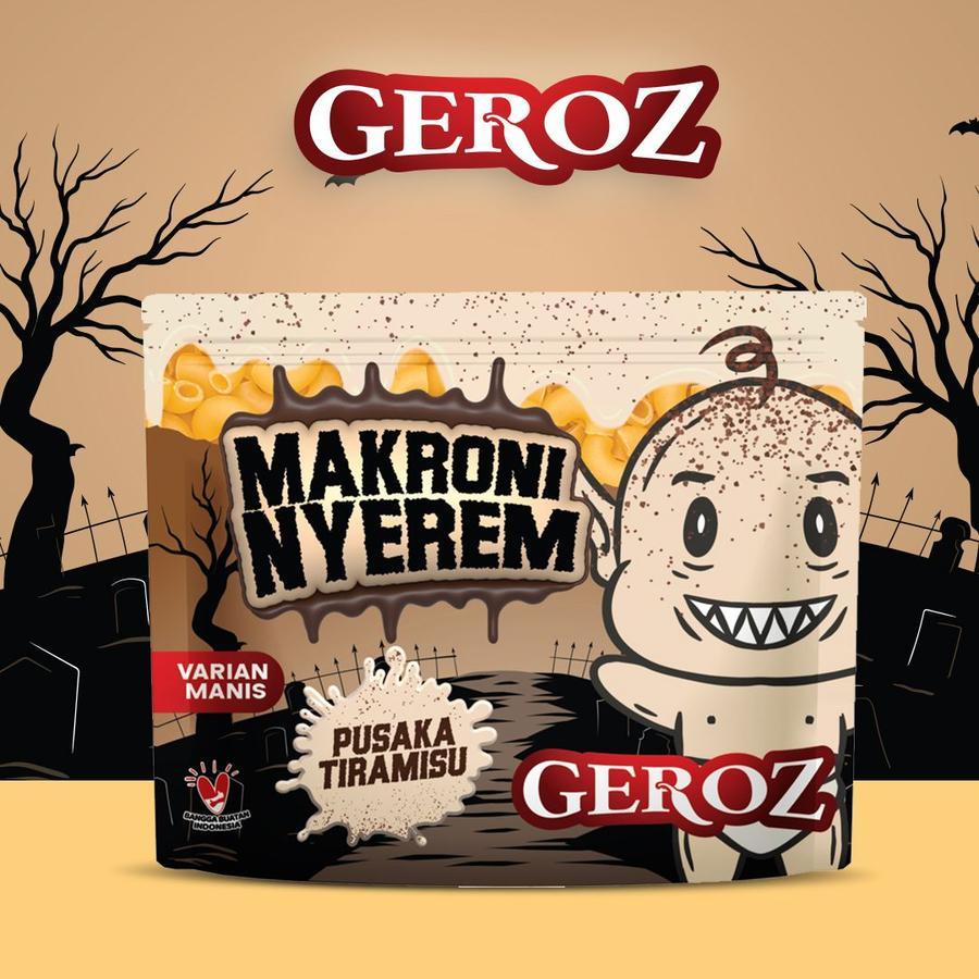 

Geroz - Varian Manis - Makroni Nyerem Rasa Tiramisu