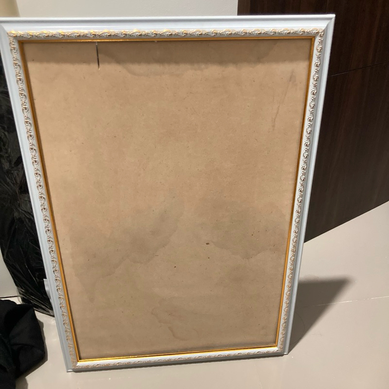 bingkai foto putih frame 40 x 60