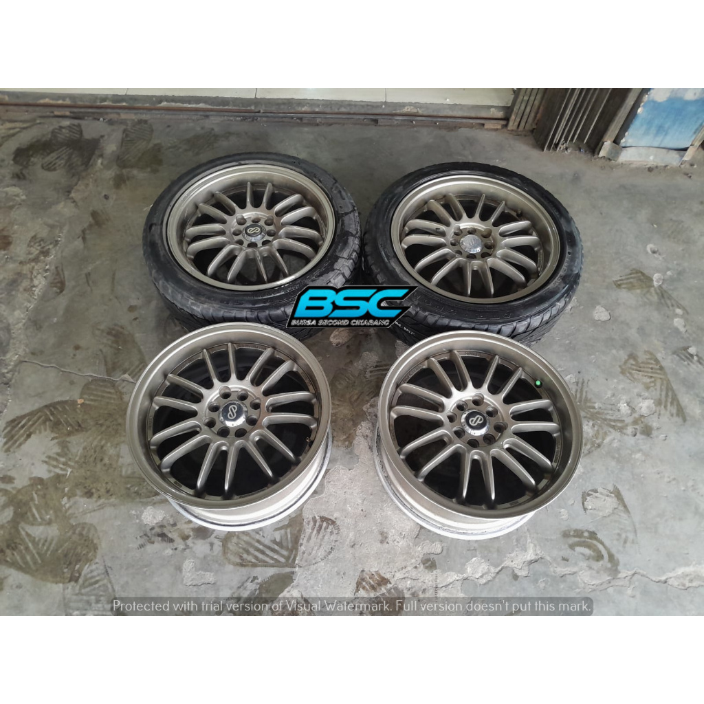 Velg Racing Second R17 RE30 Pcd 4x100 4x114 Ban Bonus 2 Pcs Ring 17 Xenia Yaris Jazz Avanza Freed Li