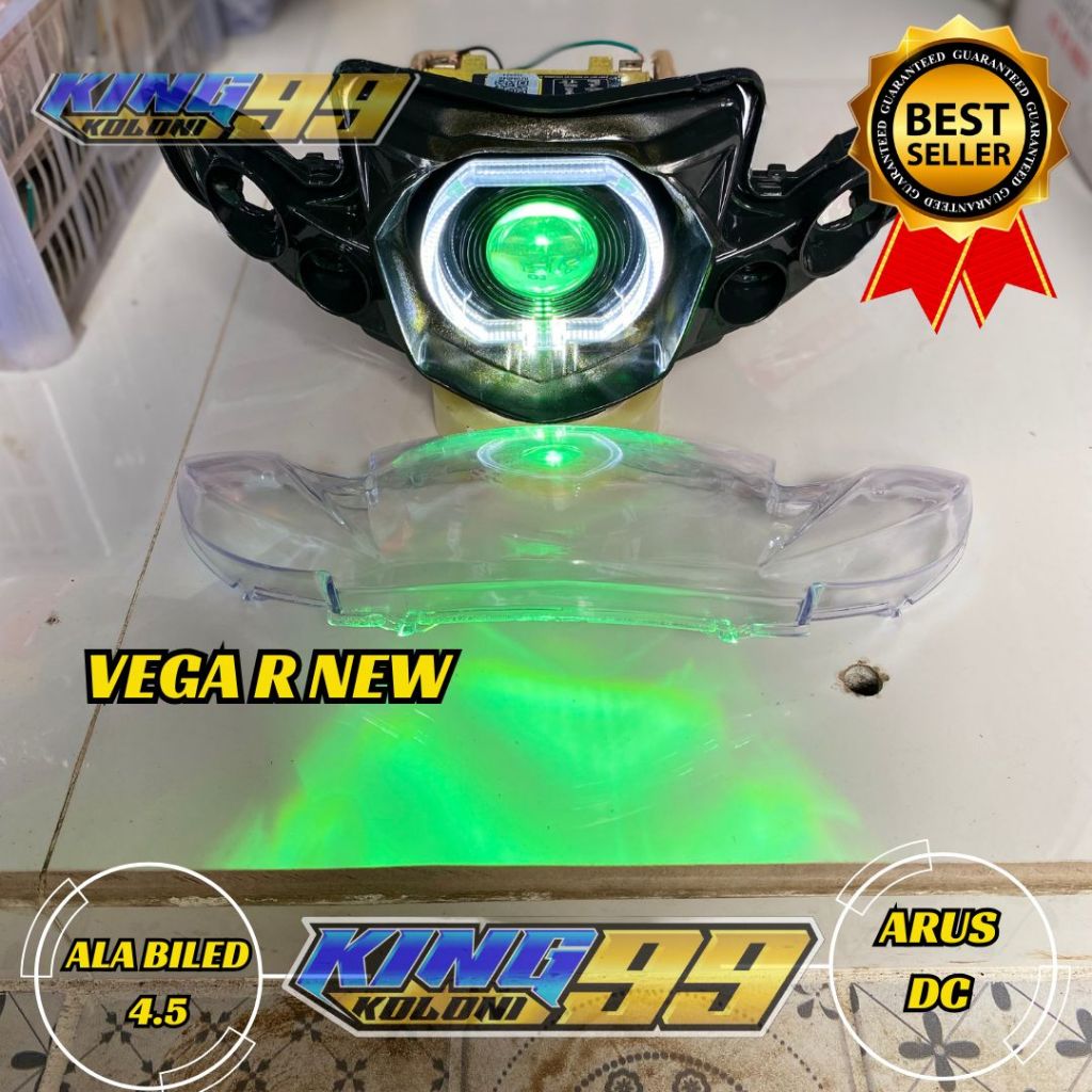 LAMPU DEPAN BILED LED VEGA R NEW BILED