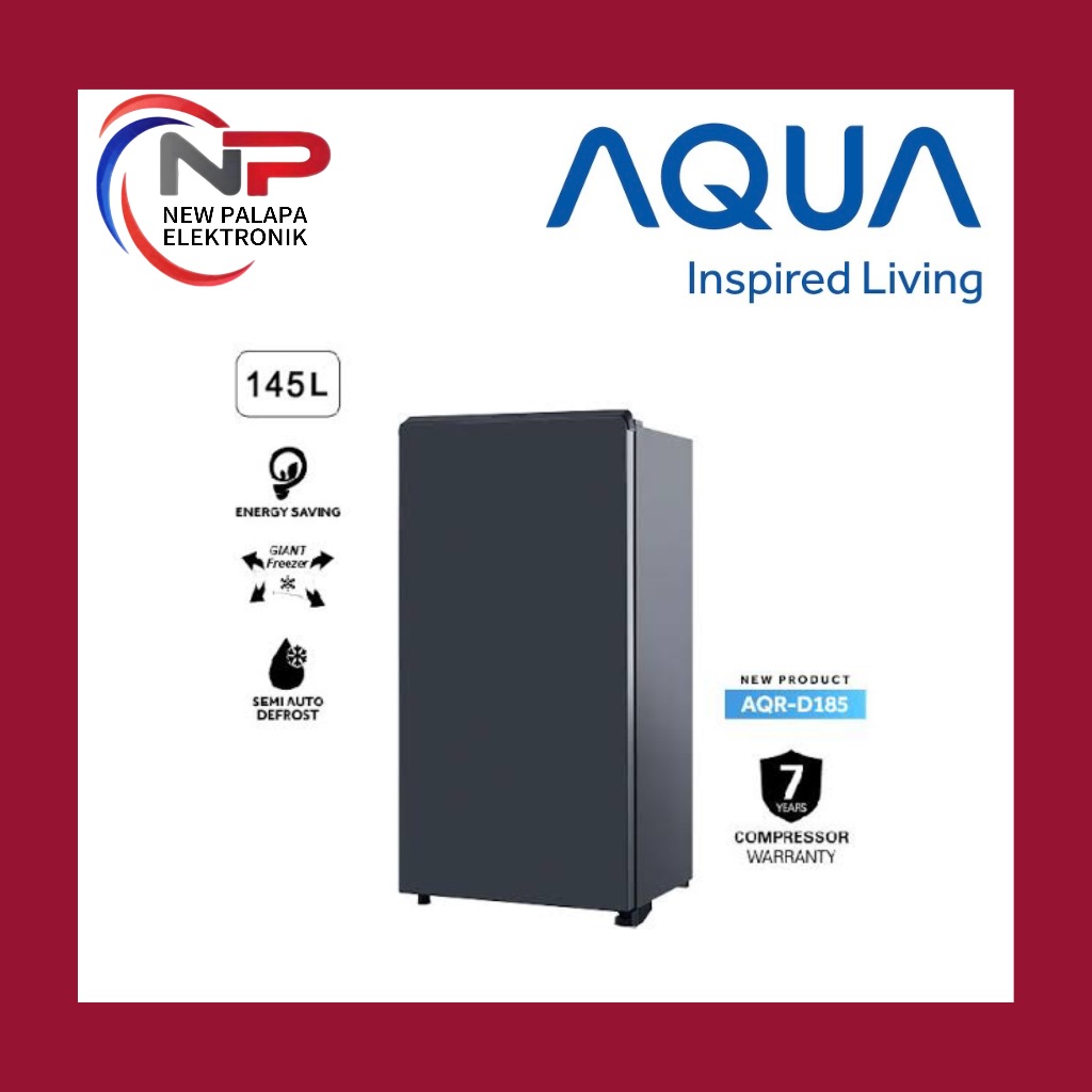 LEMARI ES AQUA AQR-D185 MDS/MLS LEMARI ES AQUA 1 PINTU