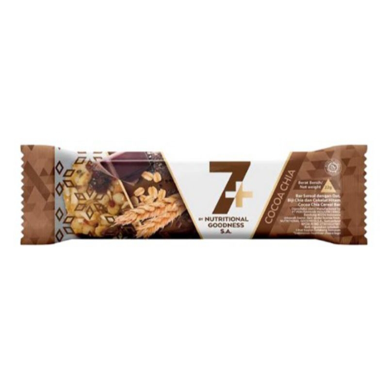 

7+ Cereal Bar Cocoa Chia 22gr
