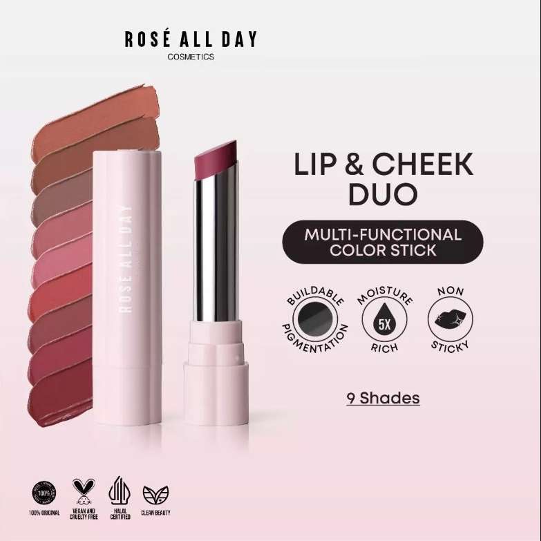 *SINAR* Rose All Day Lip&Cheek DUO