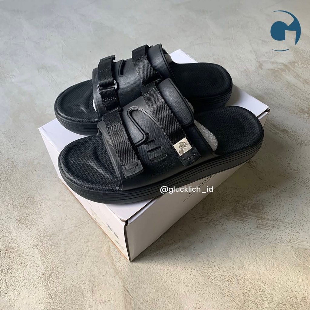 Suicoke, Urich Sandal in Black