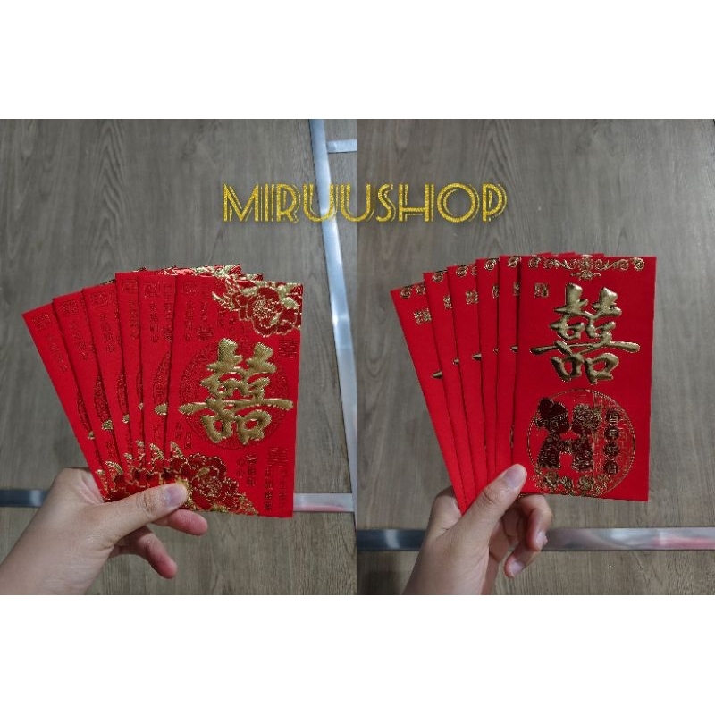 

Angpao Shuang Xi Panjang Merah Angpao Wedding