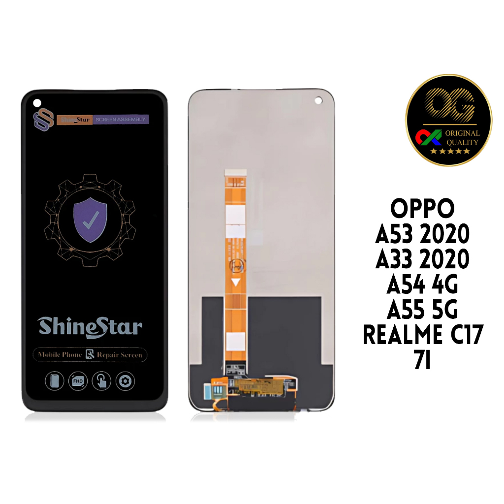 ( SHINE STAR ) LCD OPPO A53 2020 / A32 / A53S / A33 2020 / REALME C17 / REALME 7I / A54 4G / A55 4G 