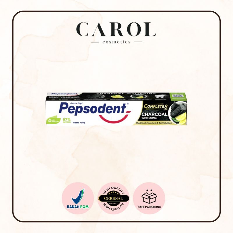 Pepsodent Charcoal mint 190 gr