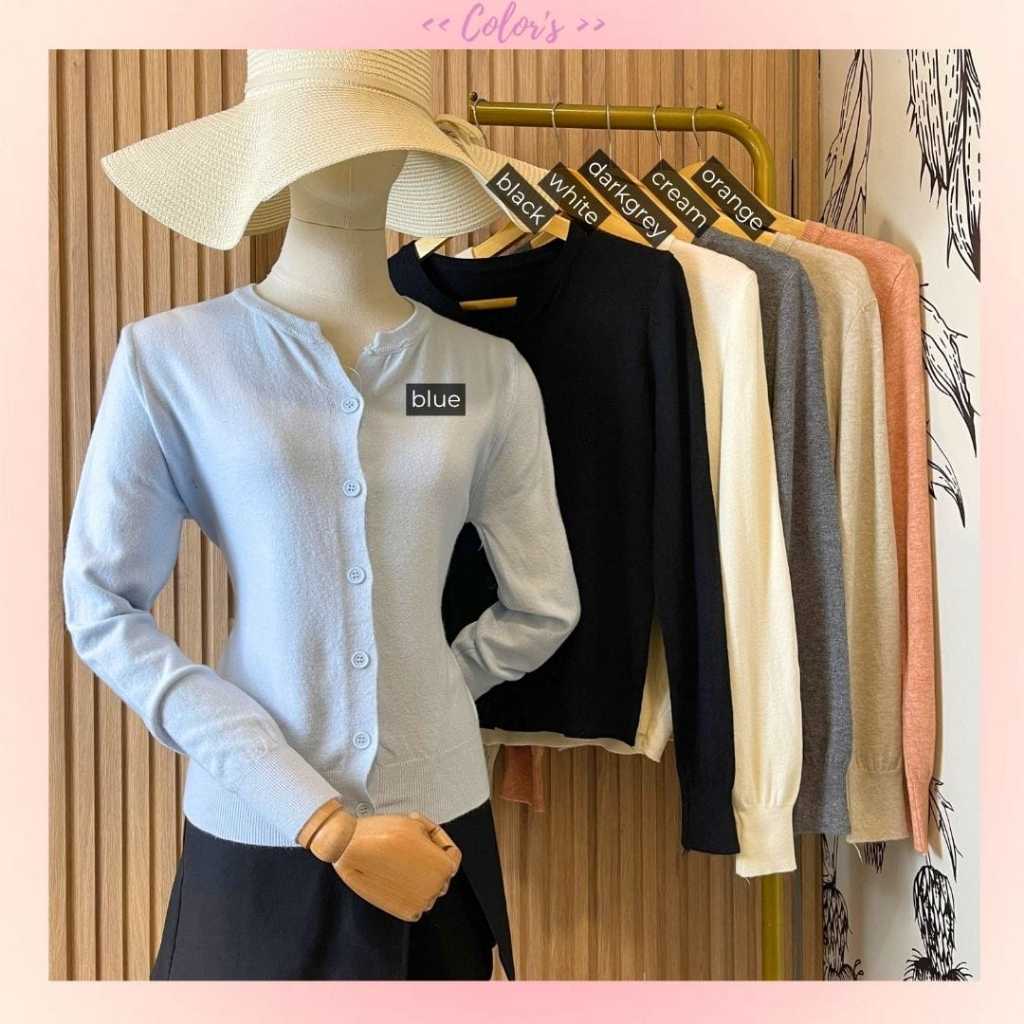 Envme ZIO KNIT CARDIGAN / Blazer Korea/ Outer Wanita