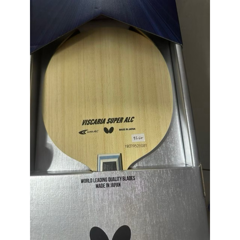 Kayu penholder bat bet blade tenis meja pingpong butterfly Viscaria Super ALC market Japan