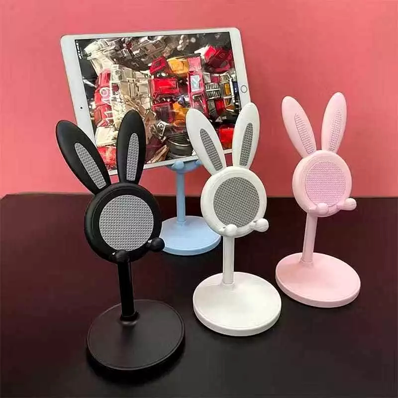 bestpromo holder hp kelinci stand hp motif kelinci phone holder stand berdiri bentuk kelinci