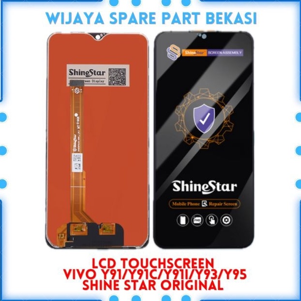 KODE V45E LCD TOUCHSCREEN VIVO Y91Y91CY91IY93Y95Y1SU1 SHINE STAR BLACK