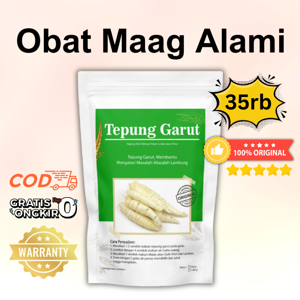 

Pati Garut Tepung Untuk Asam Lambung Tepung Irut Asli