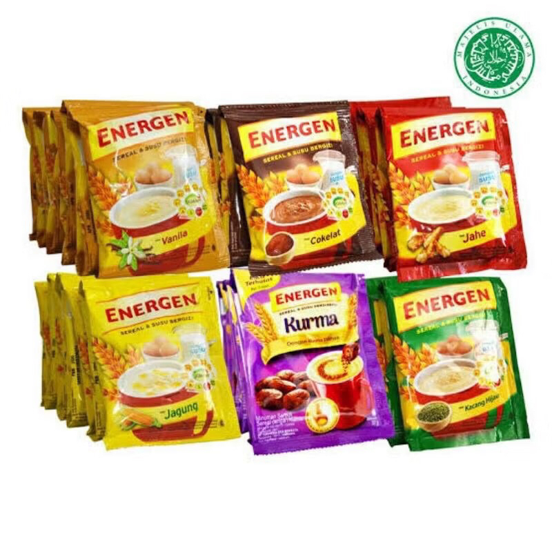 

Energen Renceng Isi 10 Sachet – Aneka Varian