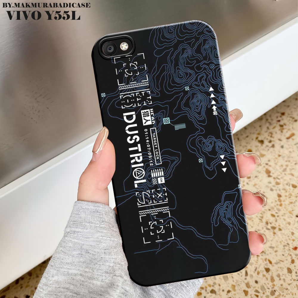 Case HP  Vivo Y55 - Y55S - Y55L - Softcase Silikon TPU - Lentur - Casing HP Motif Keren