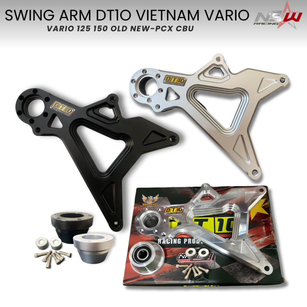 swing arm cnc alumunium DT10 vietnam vario 125 150 pcx cbu pnp motorcycle