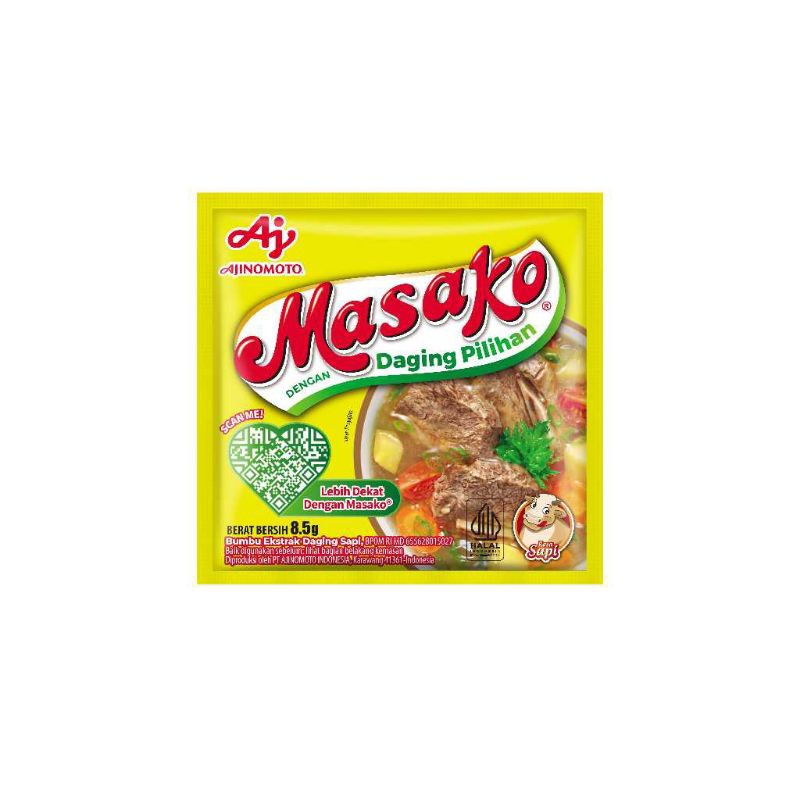

masako sapi renceng 24 sachet