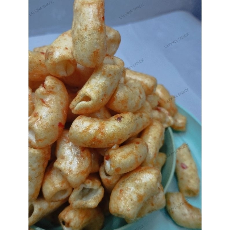 

Kerupuk/Makaroni Bumbu Rujak Bali 250g – Pedas Manis Asam Khas, Bikin Nagih!