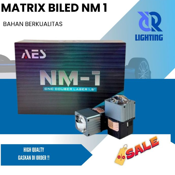Biled Lens Matrix Bi-led NM1 Double Laser 1.5 Inch AES Matrix