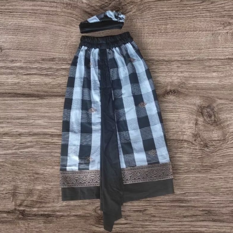 Kamen jadi pria set udeng untuk dewasa adat Bali