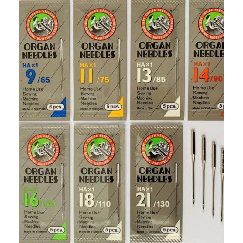 jarum HAx1, jarum mesin jahit portable / mesin hitam / mesin jahit mini, mesin singer Dll