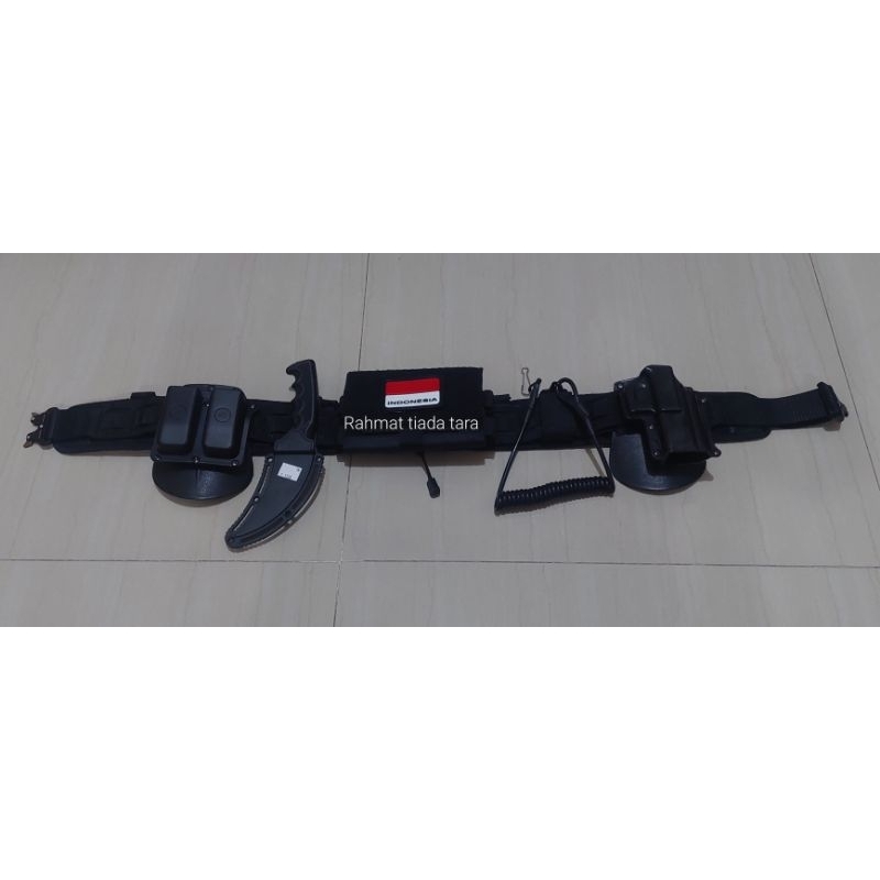 KOPEL TACTICAL FULL SET TERBARU/KOPEL SET TACTICAL TNI POLRI/KOPEL SET TACTICAL SERI M-001