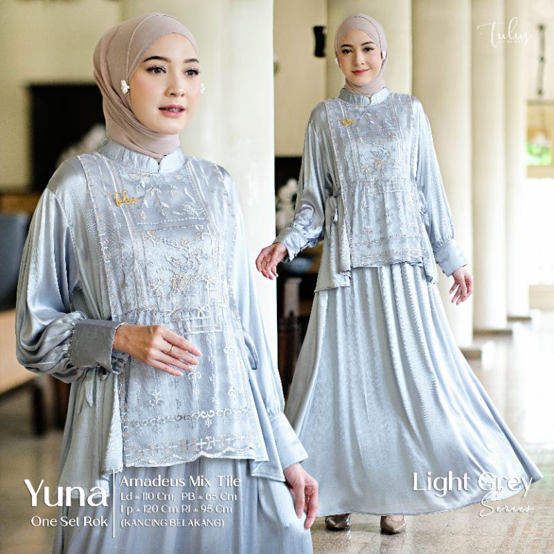 [NEW] SETELAN WANITA SET ROK YUNA BY TULUS SIGNATURE // FASHION MUSLIM KEKINIAN // VERSACE BY ALFASH
