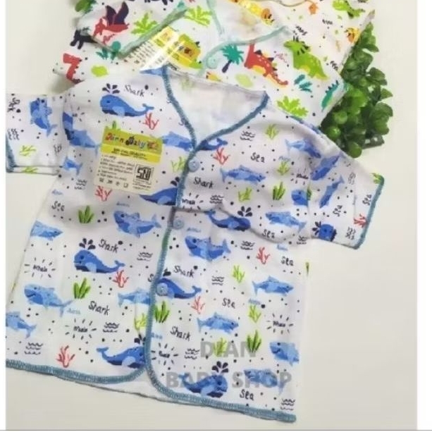 3pcs_ AIRIN Baju bayi baru lahir 0-3 bulan / BAJU BAYI NEW BORN BAHAN PREMIUM