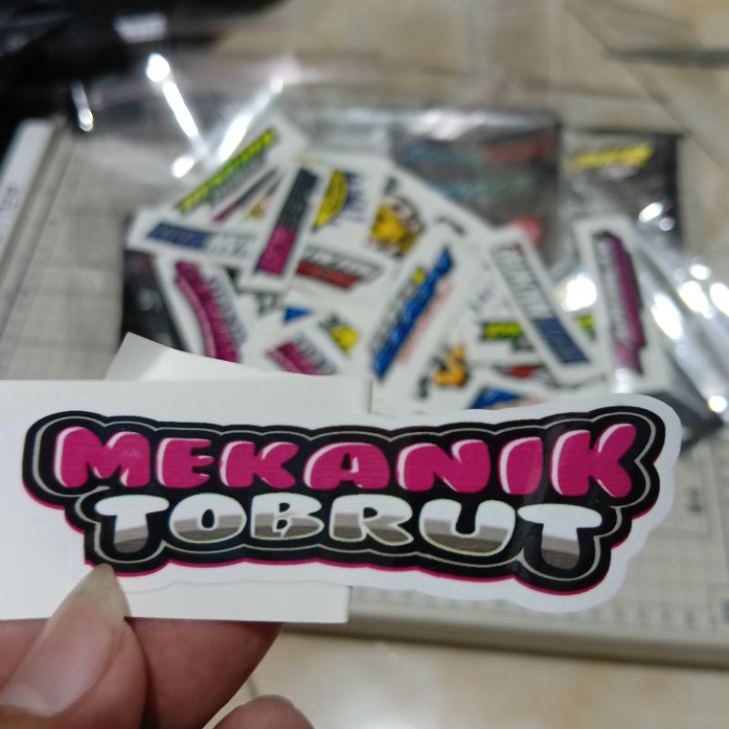 

STIKER MEKANIK TOBRUT
