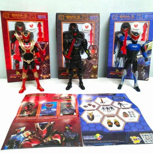 Mainan Figure BIMA-S | Robot Bima - 1set (3pcs)