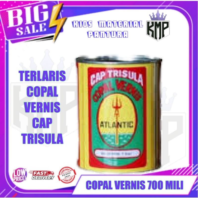 COPAL VERNIS TRISULA 700 ML Cat pelindung kayu rotan dan bambu