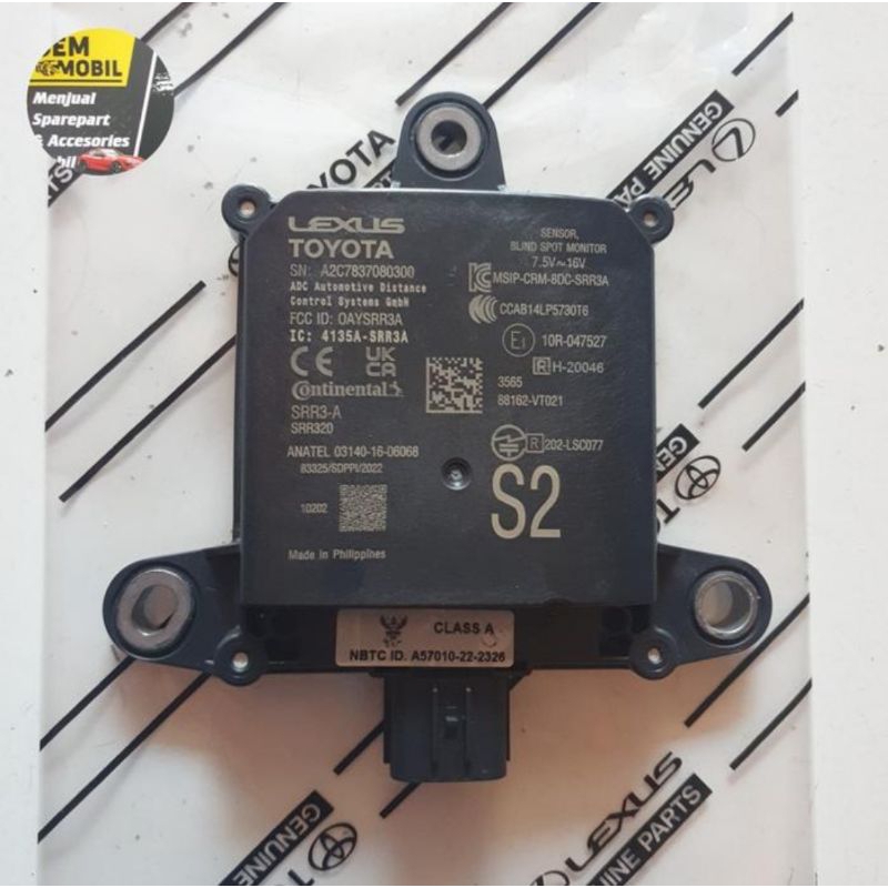 Sensor Blind Spot Monitor Innova Zenix