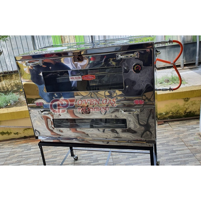 Oven Gas Bima Stainless 8Loyang