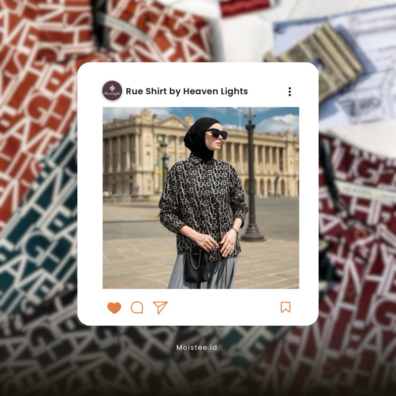 OPEN JASTIP - Rue Shirt by Heaven Lights