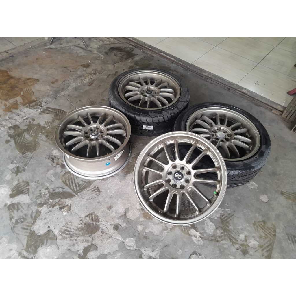 Velg Racing Bekas R17 RE30 Pcd 4x100 4x114 Ban Bonus 2 Pcs Ring 17 Xenia Yaris Jazz Avanza Freed Liv