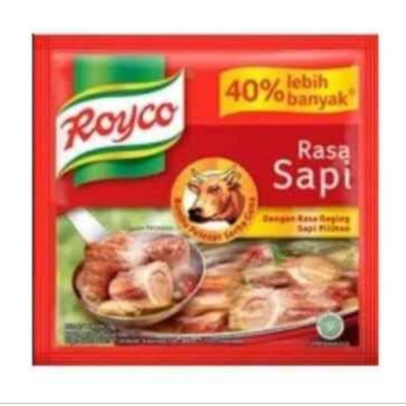 

royco sapi 8 G penyedap rasa 1 sachet