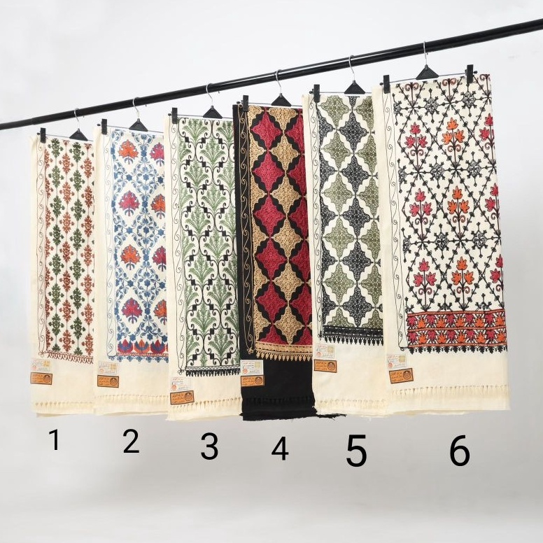 KODE M32U RidaSurban Kashmiri  Sorban Kashmiri import PREMIUM Original UKURAN 2x1  Rida Kashmir Sula