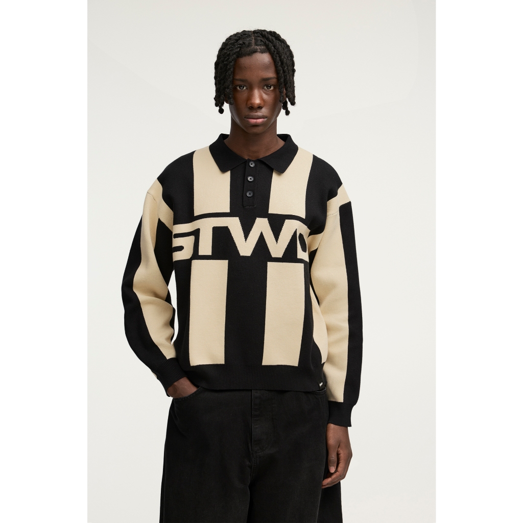Pull&Bear Striped STWD jumper