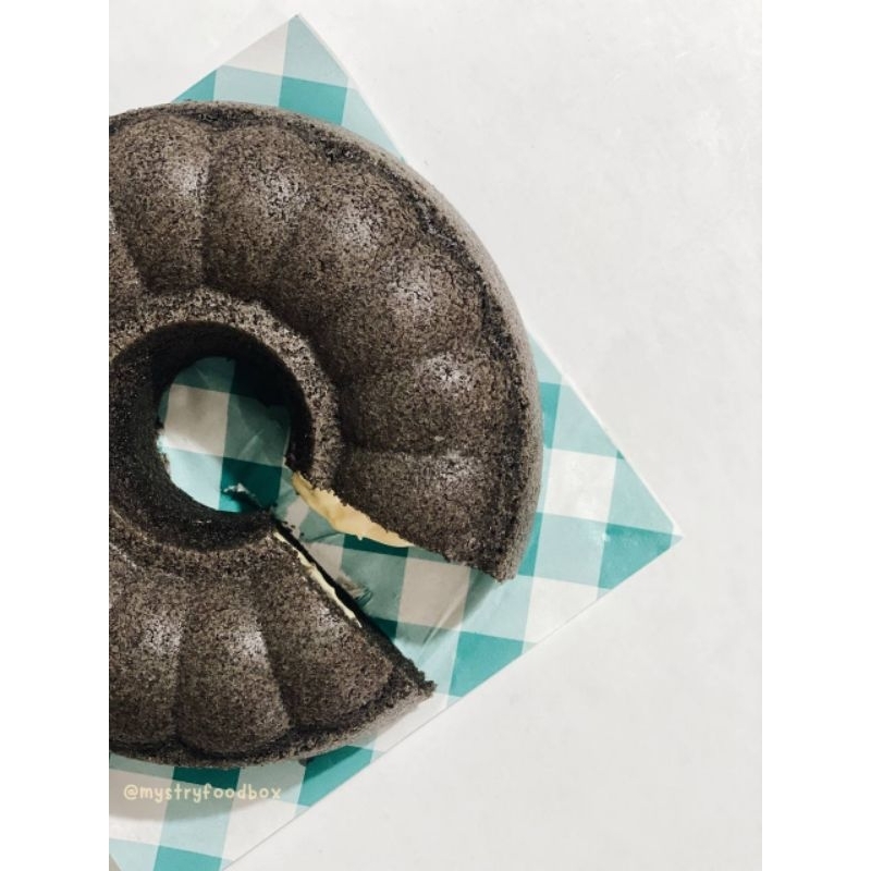 

Bolu kukus ketan hitam keju