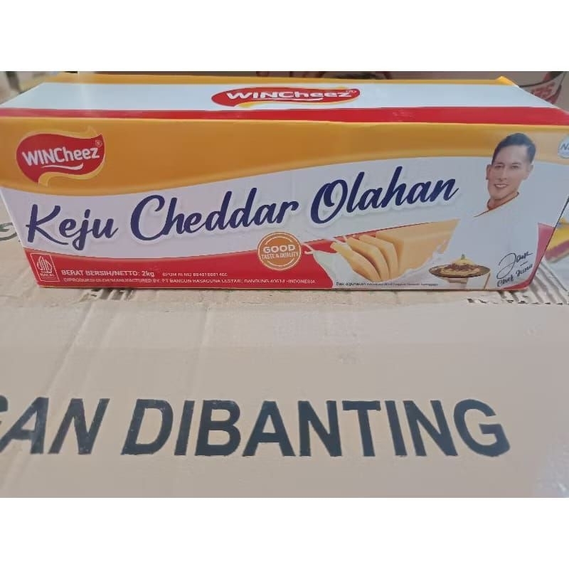 

Keju Wincheez - Keju Cheddar Olahan 250g