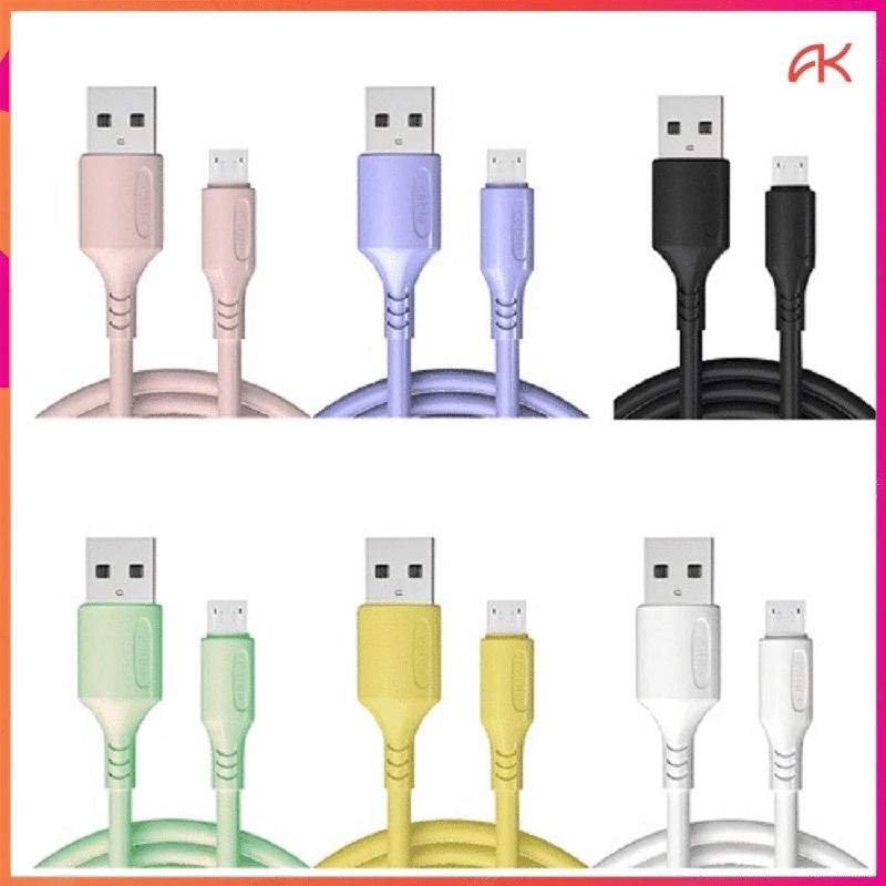 Kabel Data Macaron / Charger Macaron / Charger HP Micro USB / Casan Micro USB / Fast Charging