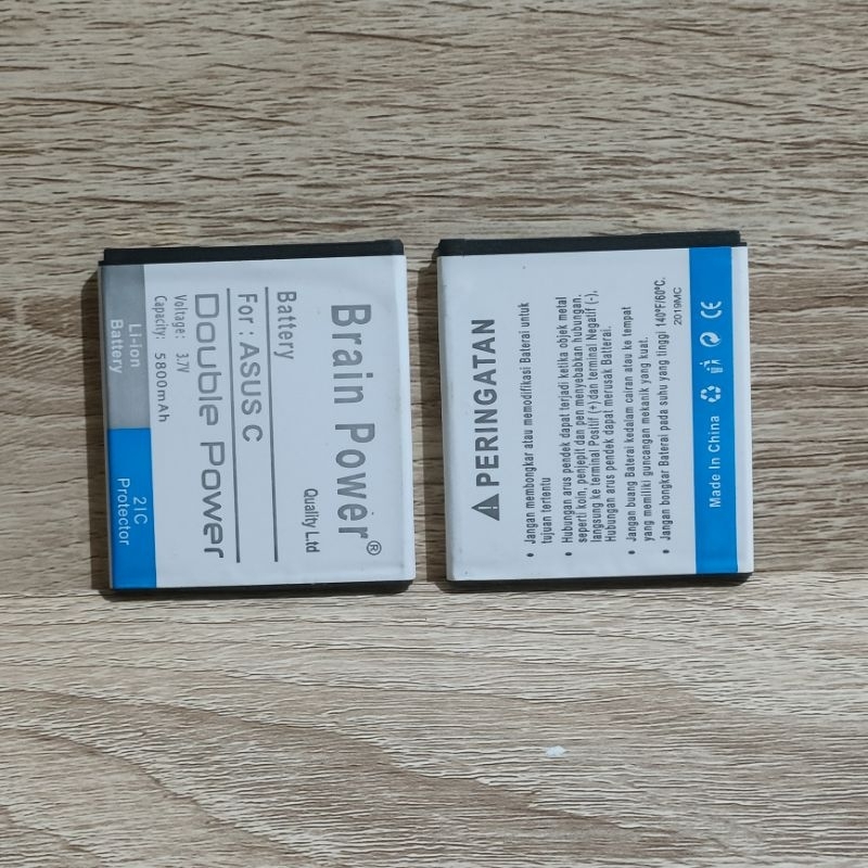 Baterai Batre Asus Zenfone C ZC451CG Z007 4C B11P1421 Double Power Battery Hp