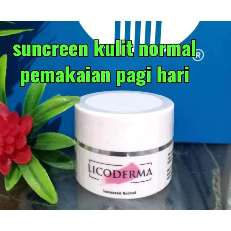 SUNSCREEN NORMAL PUTIH LICODERMA