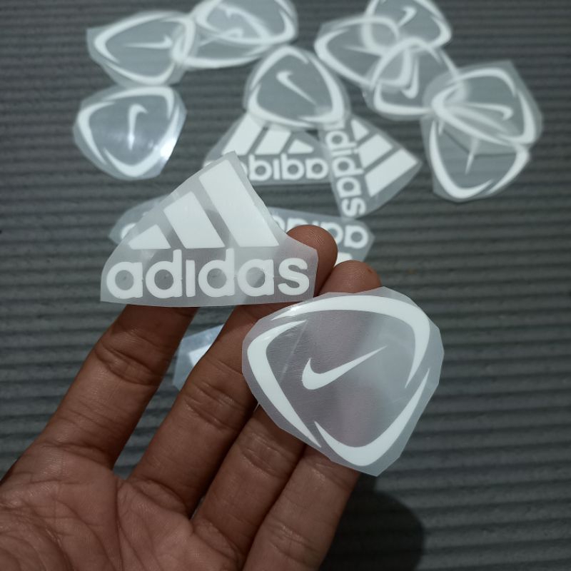 logo apparel polyflex nike & adidas