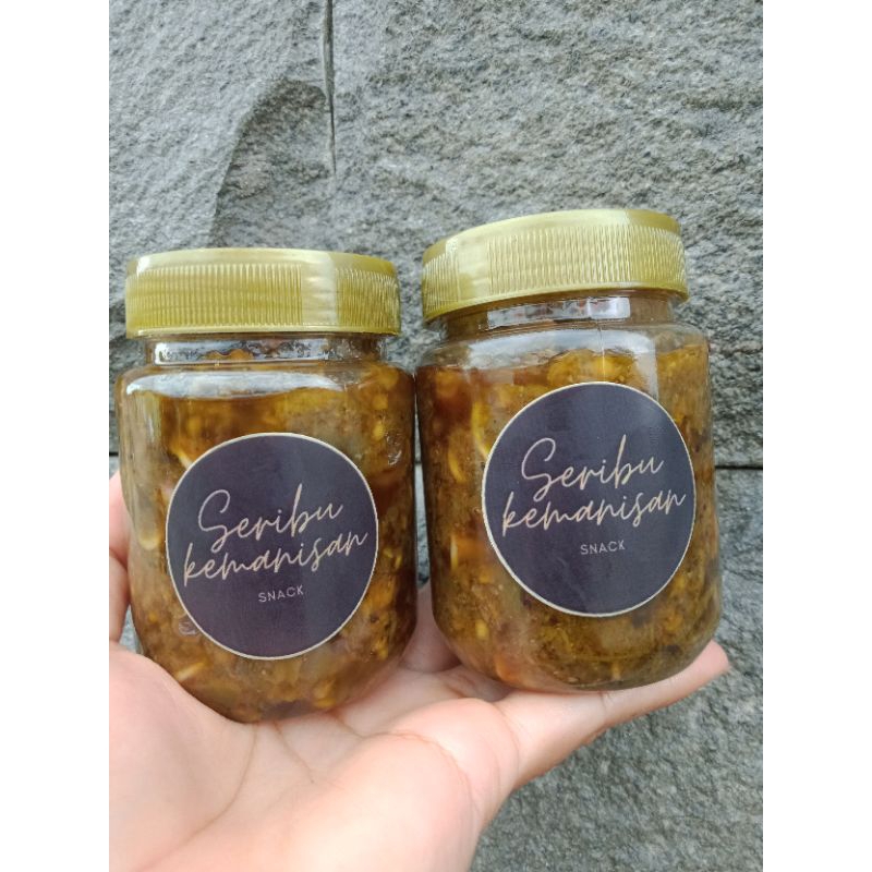 

cumi sambal ijo / cumi asin sambel ijo 180gr